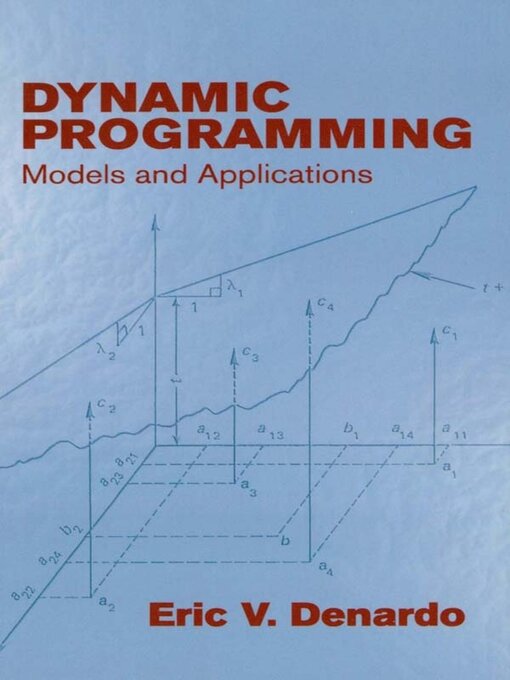 Title details for Dynamic Programming by Eric V. Denardo - Available